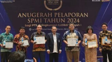 Luar Biasa !! Universitas Audi Indonesia Menerima 3 Penghargaan Sekaligus Dari LLDIKTI Wilayah I