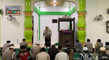 Kapolres Gayo Lues Gelar Kegiatan Sholat Subuh Berjamaah, Pererat Silaturahmi dengan Masyarakat